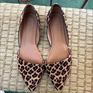 J. Crew Leopard Print Flats
